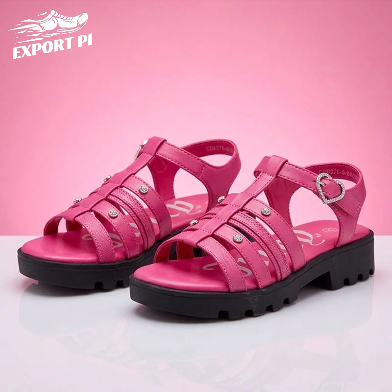 Stone Belt Pink Sandal - Image 3