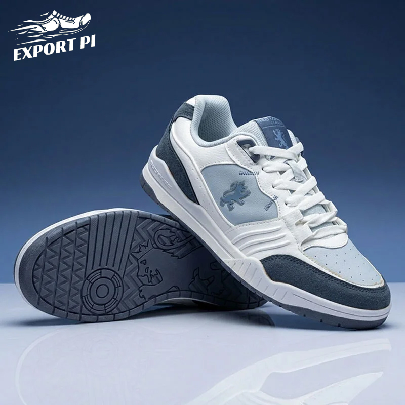 Runner Street Sneakers Blue White - Image 4