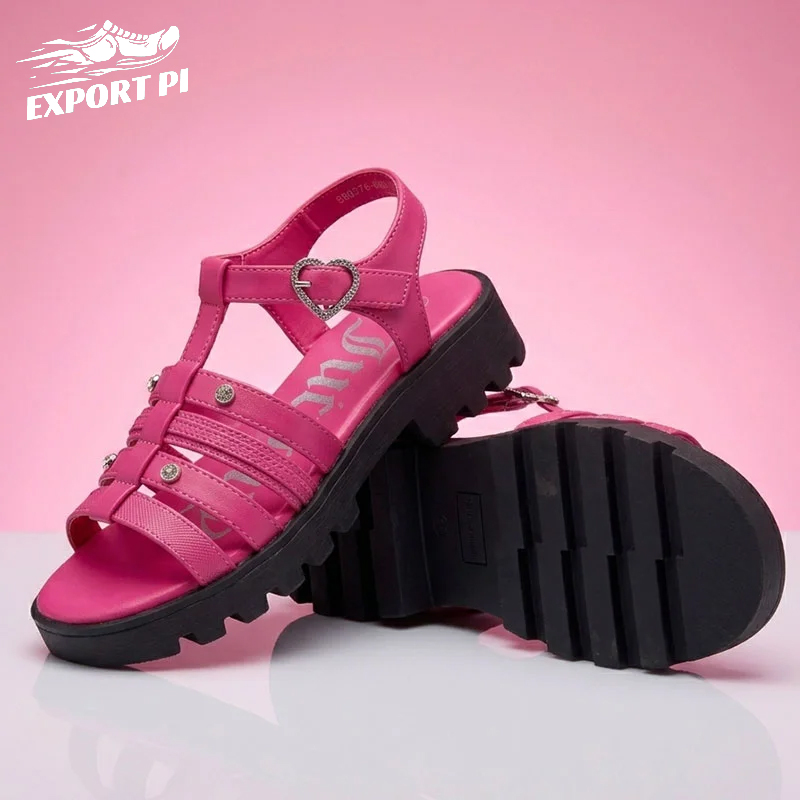 Stone Belt Pink Sandal - Image 2