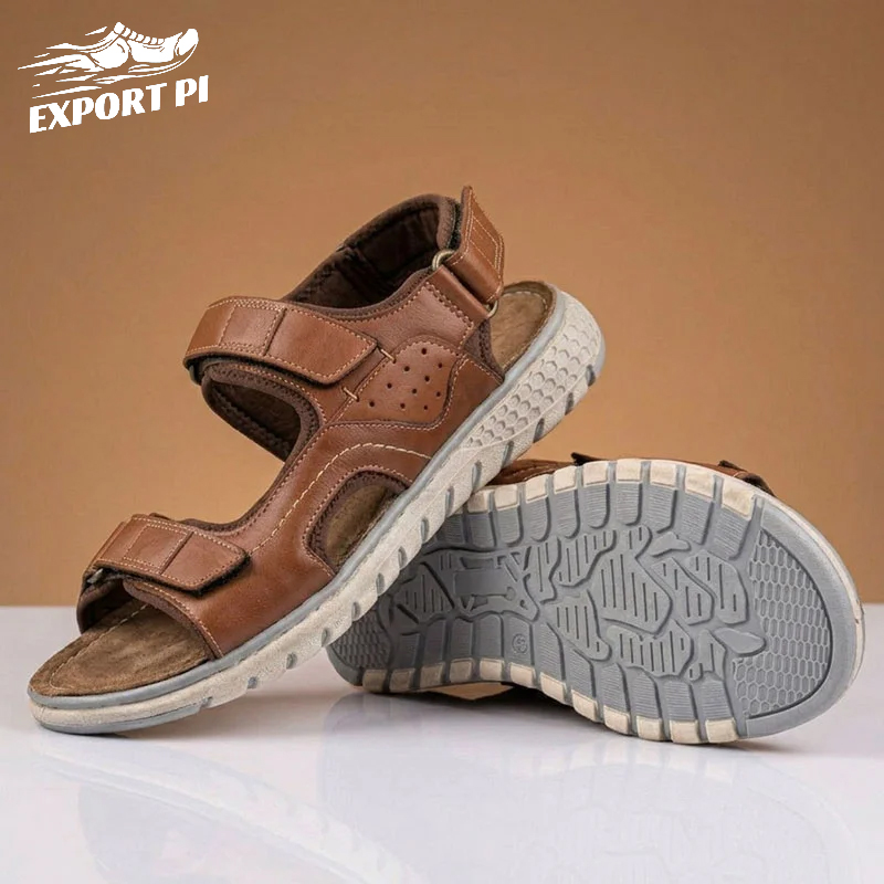New belt sandals Brown