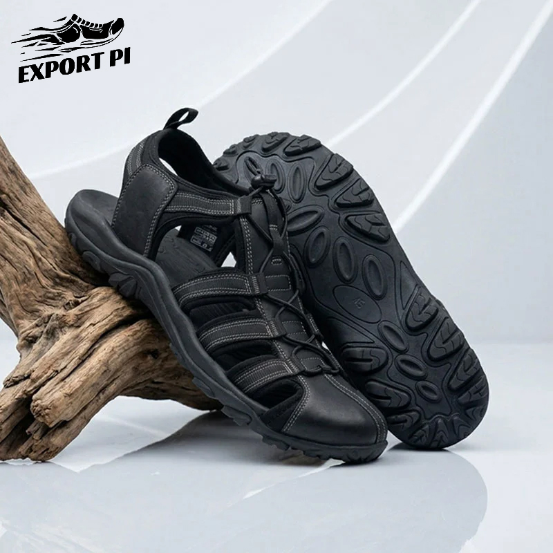 Tracking Cycle Sandals Black - Image 3